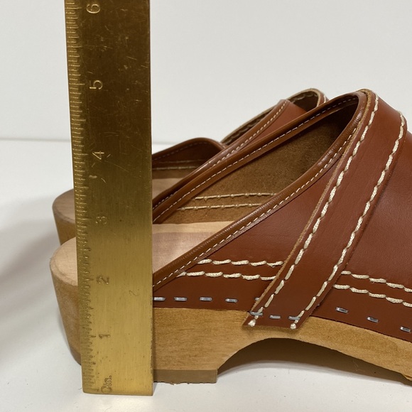 NWOT SIMSON Orthopedic Dutch Leather Clogs - Picture 16 of 16